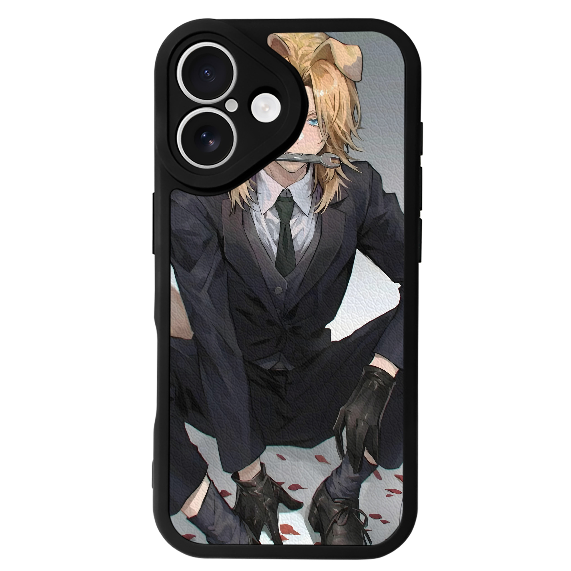 （画像用） 東京リベンジャーズ Tokyo Revengers 【iPhone 16シリーズ対応】シリコンスマホケース（レザー調） 材質：シリコン